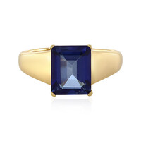Royal Blue Topaz Silver Ring