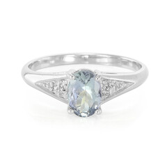 Tanzanite Silver Ring