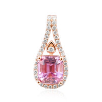 14K Patroke Kunzite Gold Pendant (AMAYANI)