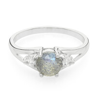 Romanian Spectrolite Silver Ring