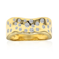 9K SI1 (G) Diamond Gold Ring