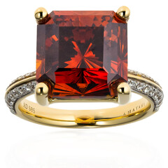 14K Sphalerite Gold Ring (AMAYANI)