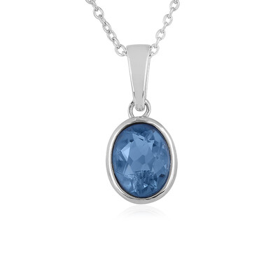 Colour Change Fluorite Silver Necklace