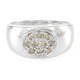 Chocolate Diamond Silver Ring