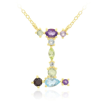 Swiss Blue Topaz Silver Necklace