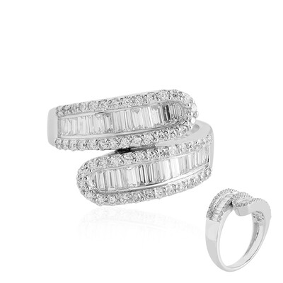 18K SI1 (G) Diamond Gold Ring