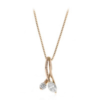 18K SI1 (J) Diamond Gold Necklace (CIRARI)