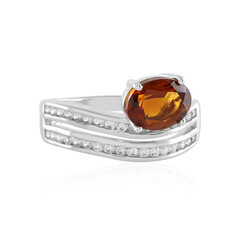 Brandy Citrine Silver Ring (de Melo)