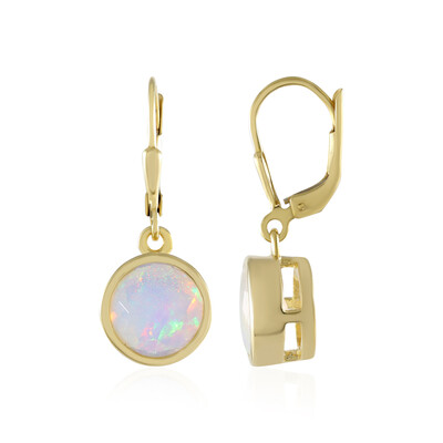 Welo Opal Silver Earrings