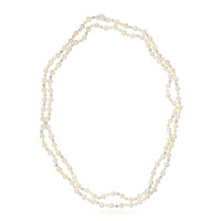 Freshwater pearl Silver Necklace (TPC)