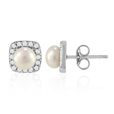 Freshwater pearl Silver Earrings