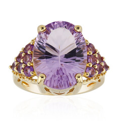 Bolivian Amethyst Silver Ring