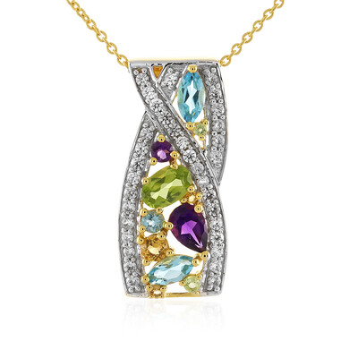 Peridot Silver Necklace