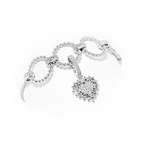 Zircon Silver Bracelet (Dallas Prince Designs)