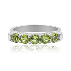 Peridot Silver Ring