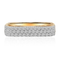 9K SI1 (G) Diamond Gold Ring