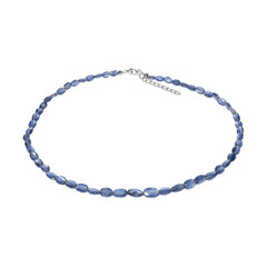 Nepal Kyanite Silver Necklace