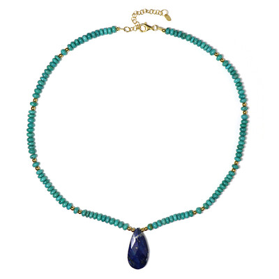Lapis Lazuli Silver Necklace