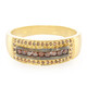 Fancy Diamond Silver Ring