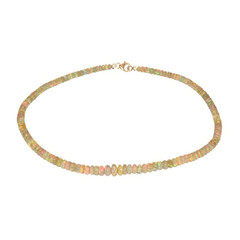 9K Welo Opal Gold Necklace