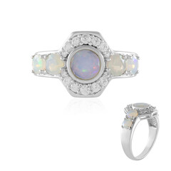 Welo Opal Silver Ring