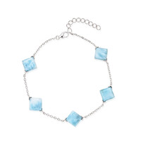 Larimar Silver Bracelet