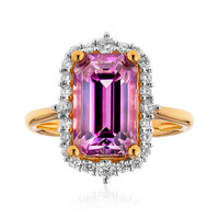 18K Pink Diaspore Gold Ring (AMAYANI)