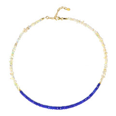 Welo Opal Silver Necklace