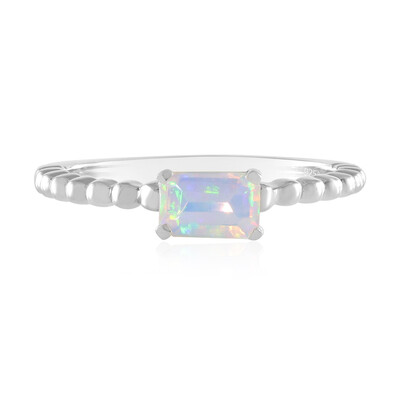 Welo Opal Silver Ring