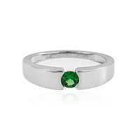 Tsavorite Platinium Ring