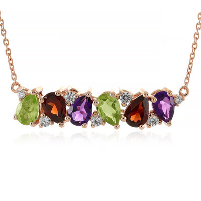 Peridot Silver Necklace
