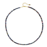 Mozambique Sapphire Silver Necklace