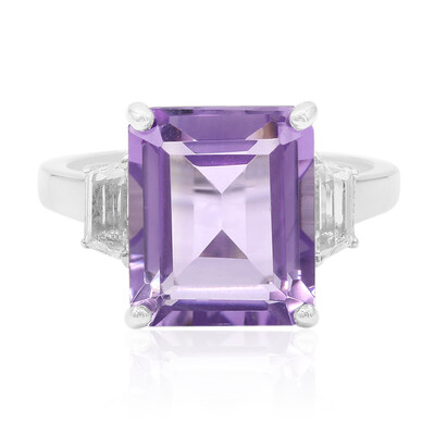 Amethyst Silver Ring