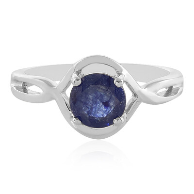 Madagascar Blue Sapphire Silver Ring