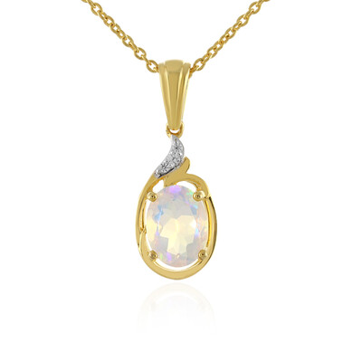 Welo Opal Silver Necklace