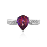 Purple Mystic Topaz Silver Ring