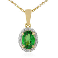 9K Tsavorite Gold Necklace (La Revelle)