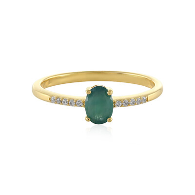 Grandidierite Silver Ring