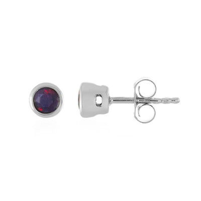 Mezezo Opal Silver Earrings