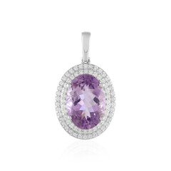 Amethyst Silver Pendant