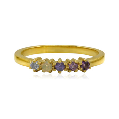 Zambian Amethyst Silver Ring
