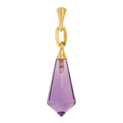 9K Amethyst Gold Pendant (dagen)