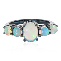 Welo Opal Silver Ring