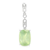 Prehnite Silver Pendant