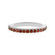 Pink Zircon Silver Ring