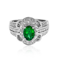 14K AAA Tsavorite Gold Ring (CIRARI)