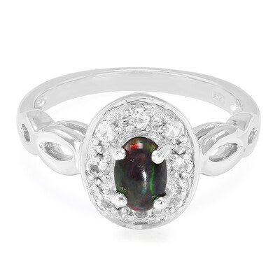 Mezezo Opal Silver Ring