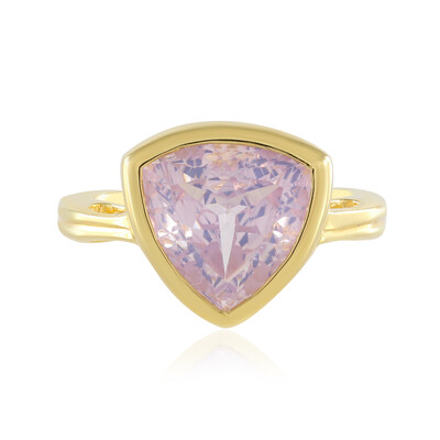 Lavender Quartz Silver Ring