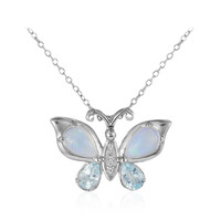 Welo Opal Silver Necklace