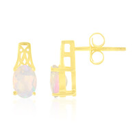 Welo Opal Silver Earrings